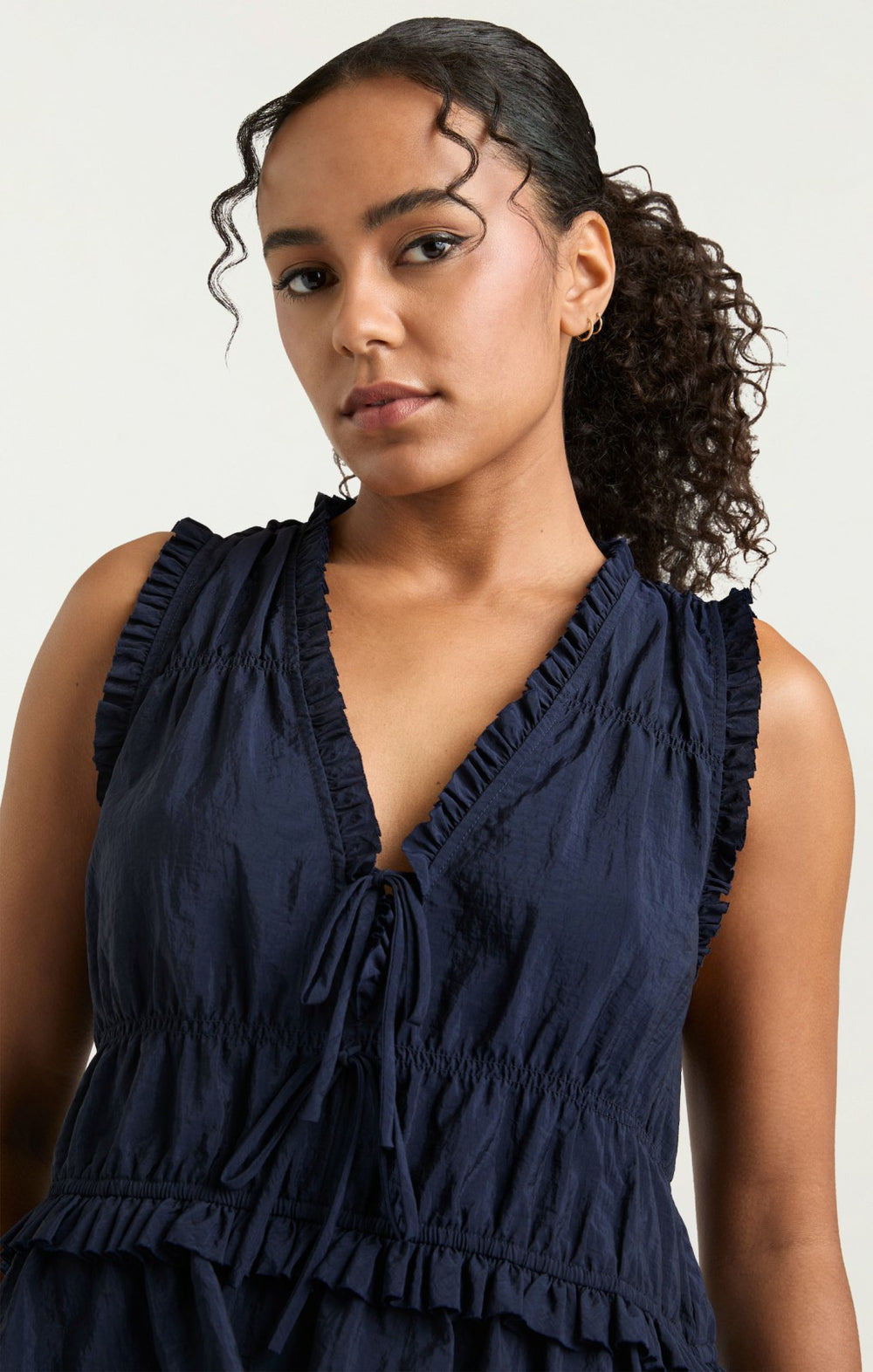Women Taylum Top Navy
