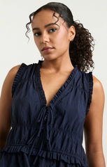Women Taylum Top Navy
