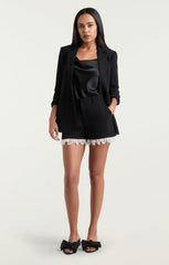 Women Roxie Short Black/Ivory
