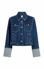 Women Isaline Jacket Oceane/Ivory