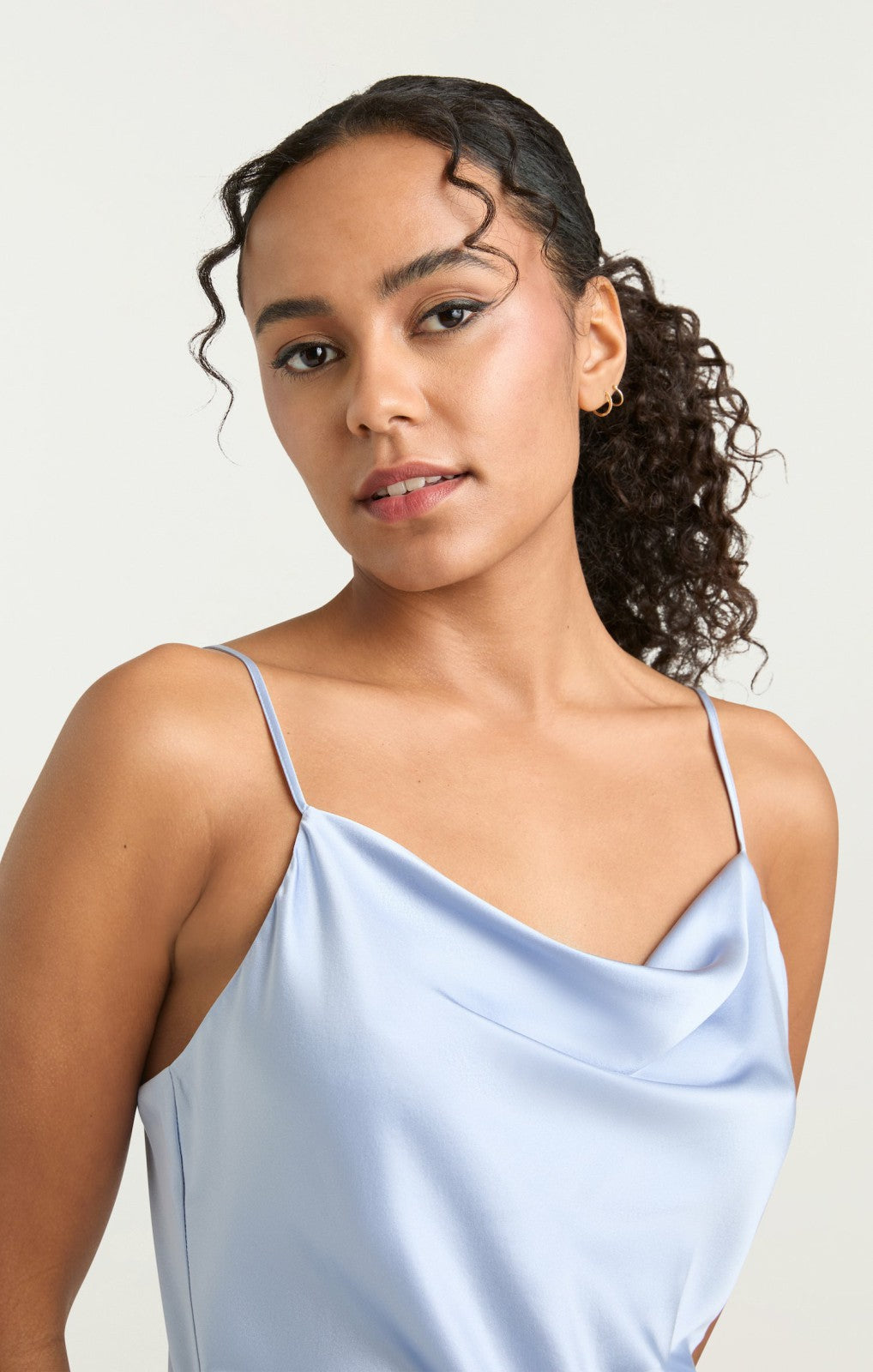 Women Marta Cami Blue Hydrangea