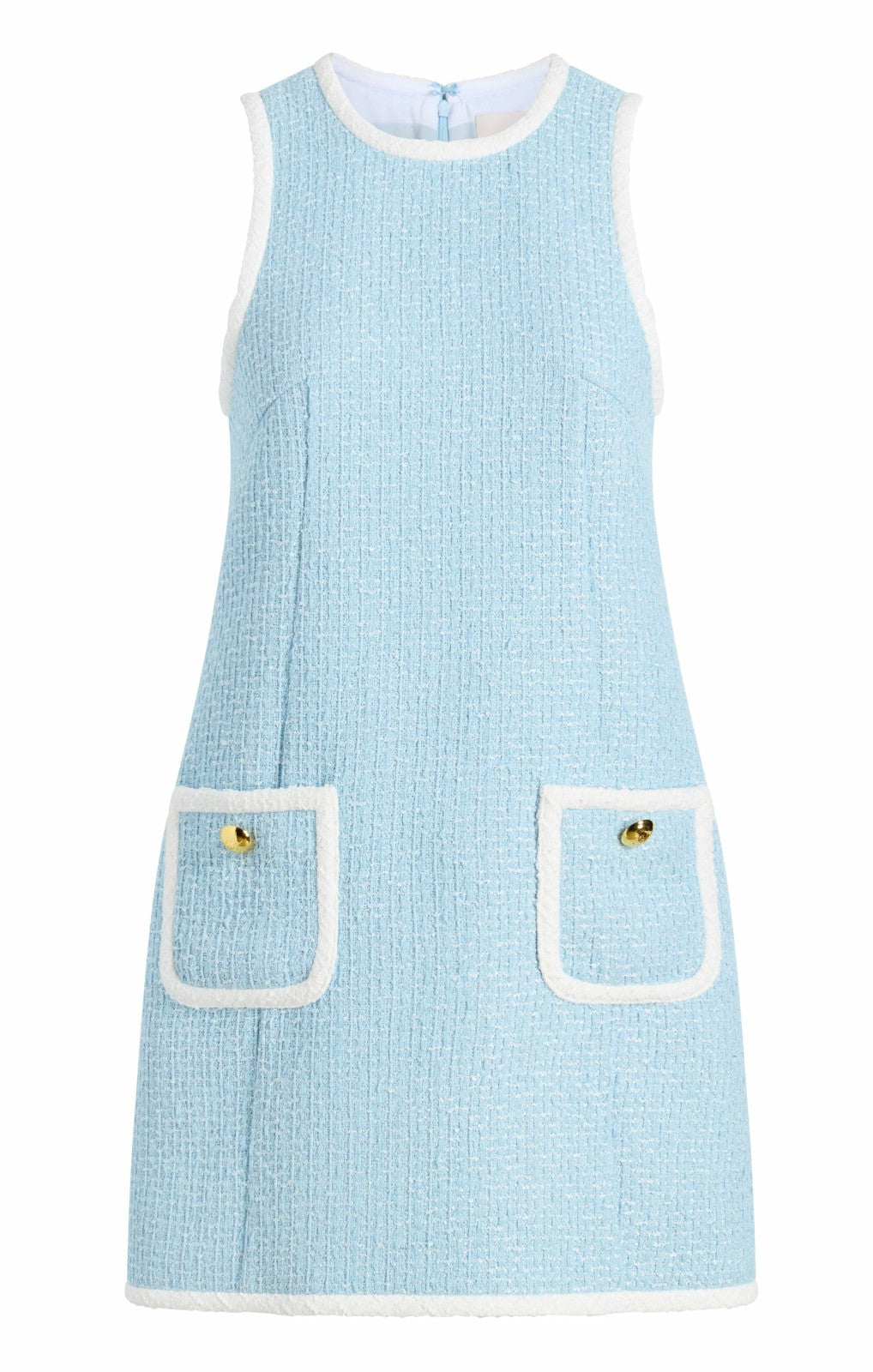 Women Contrast Auden Dress Whispering Sky /White