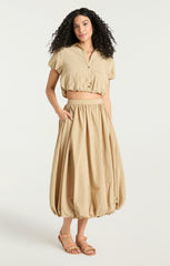 Women Allinae Skirt Khaki