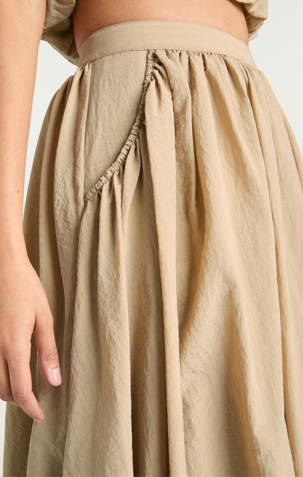 Women Allinae Skirt Khaki