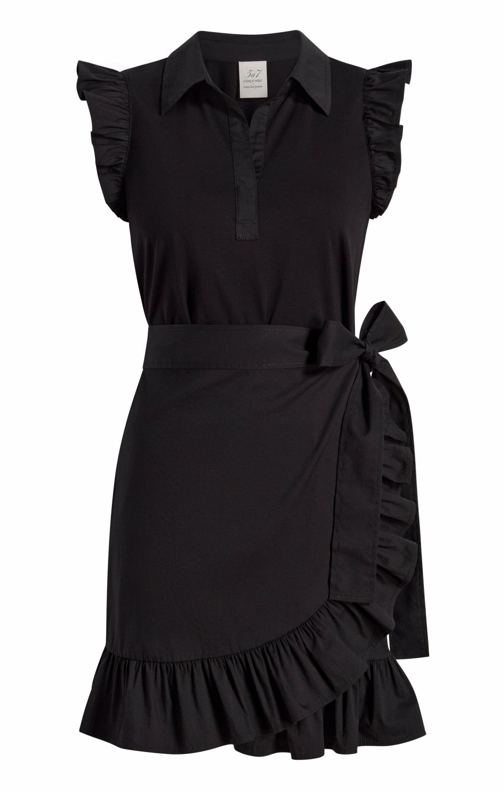 Women Collar Mahlia Dress Black