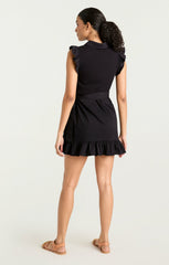 Women Collar Mahlia Dress Black