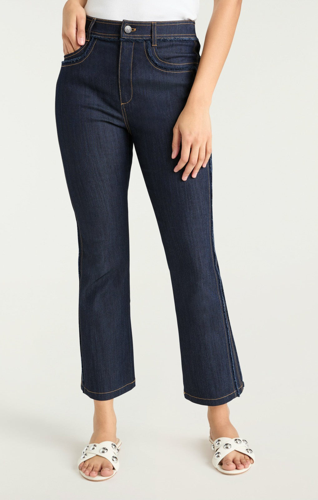 Women Cropped Sallie Pant Indigo