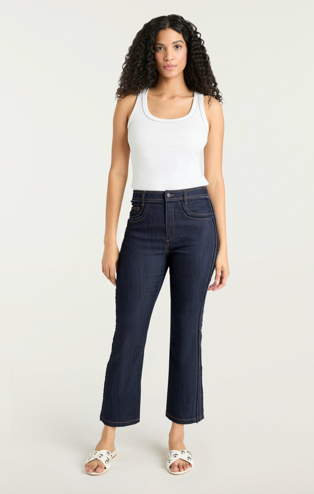 Women Cropped Sallie Pant Indigo