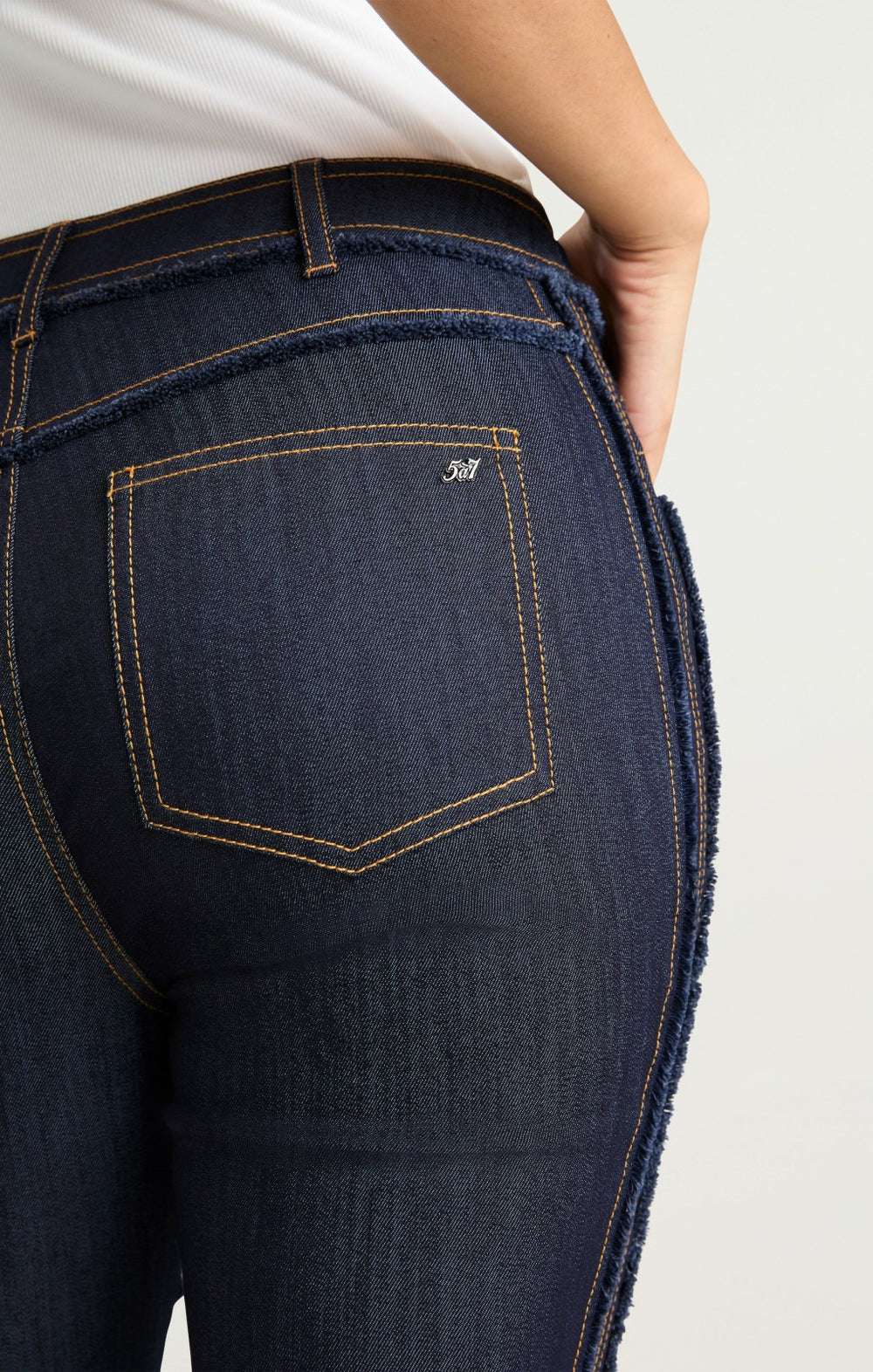 Women Cropped Sallie Pant Indigo