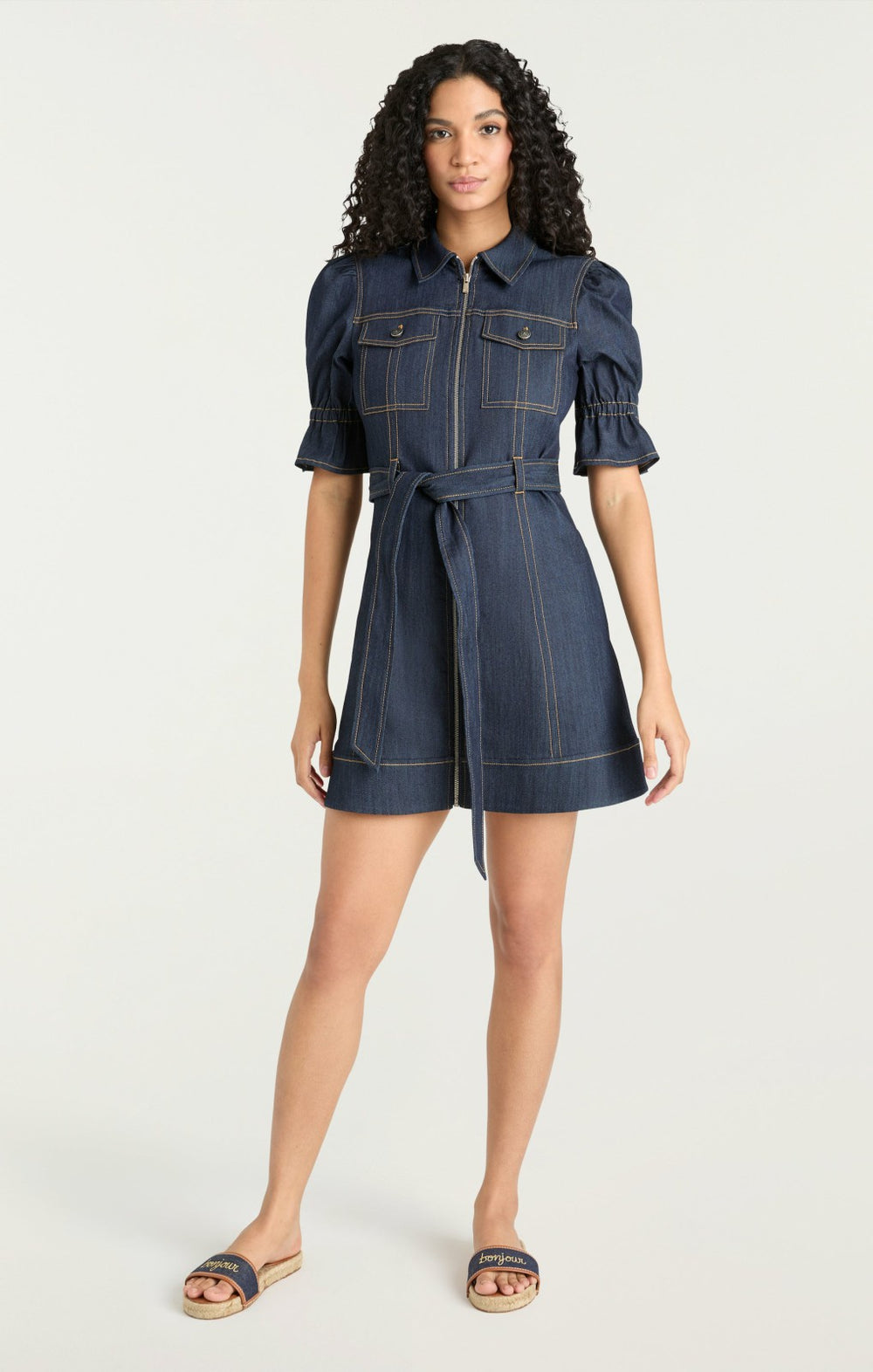 Women Denim Holly Dress Indigo