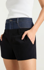 Women Dionne Short Black/Indigo