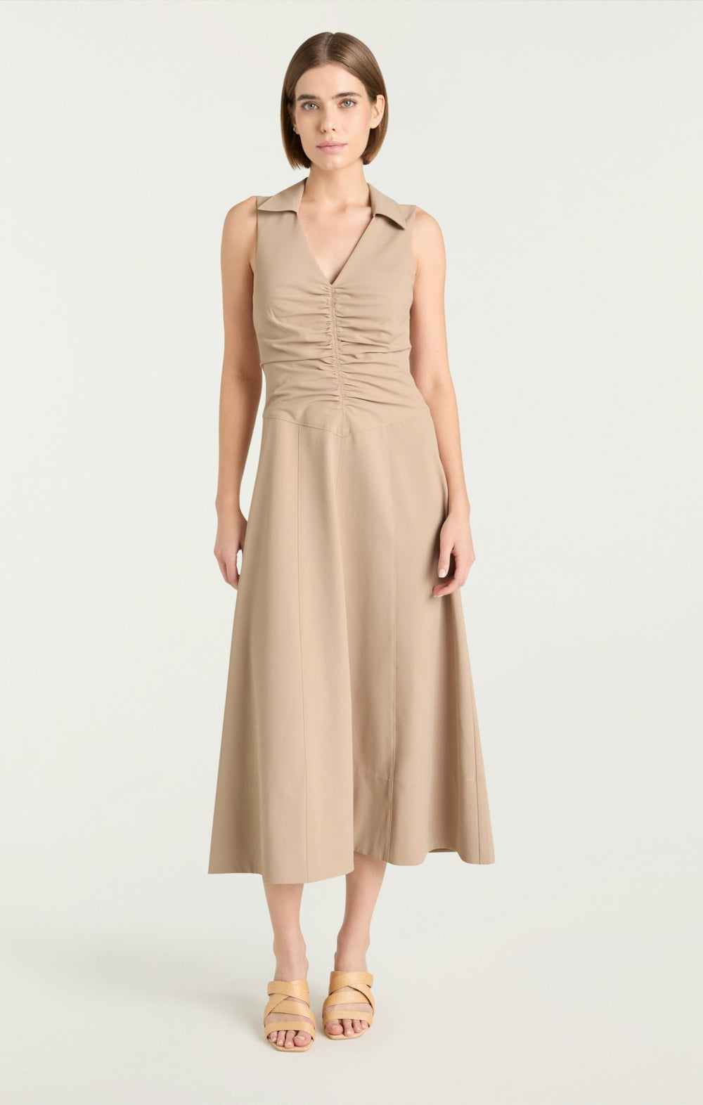 Women Kilda Dress Khaki