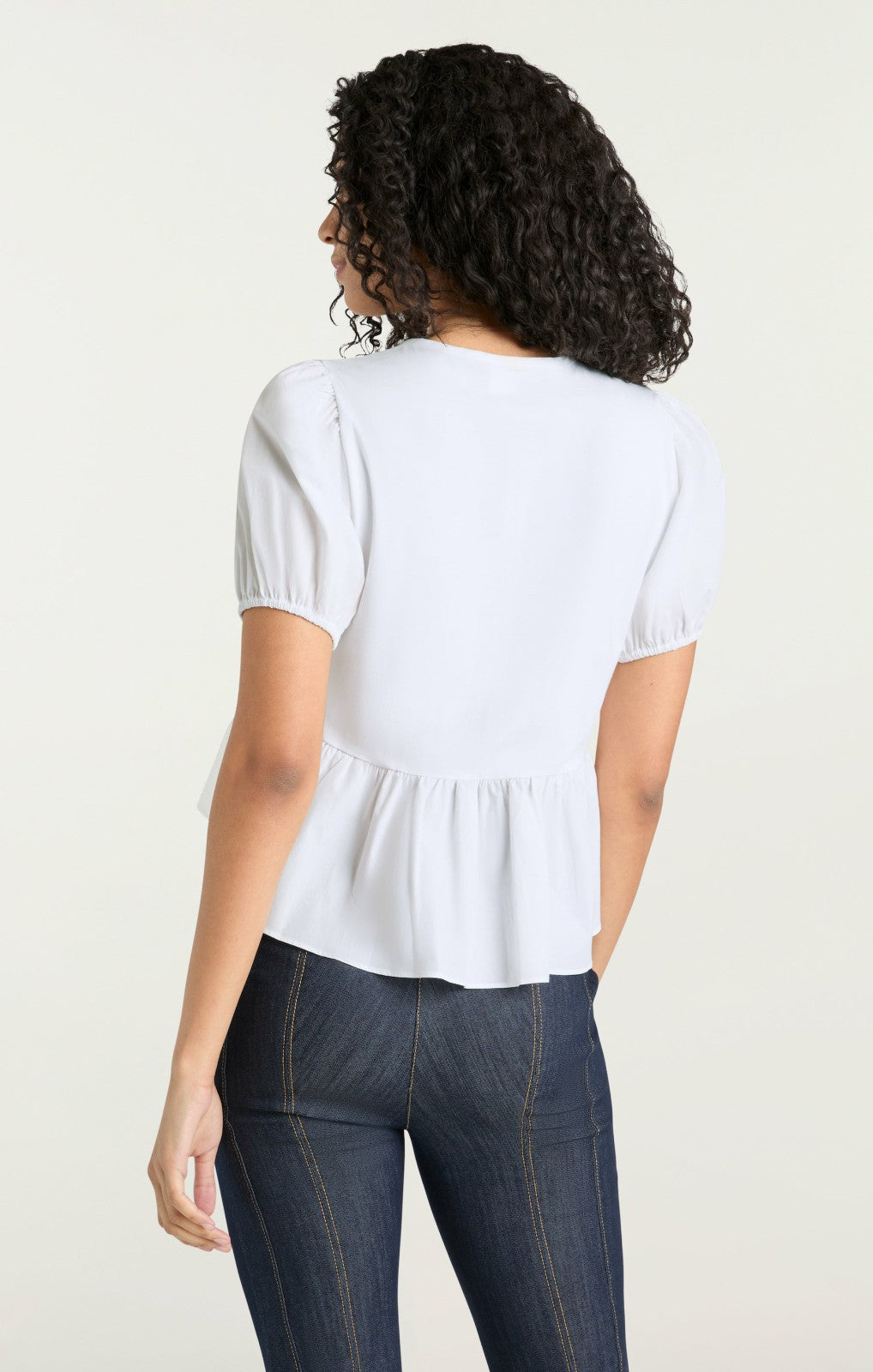 Women Mare Top White