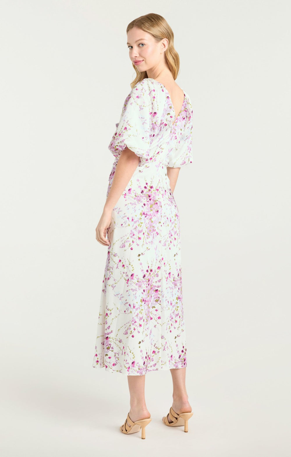 Women Midsummer Bloom Brenton Dress Ivory Multi