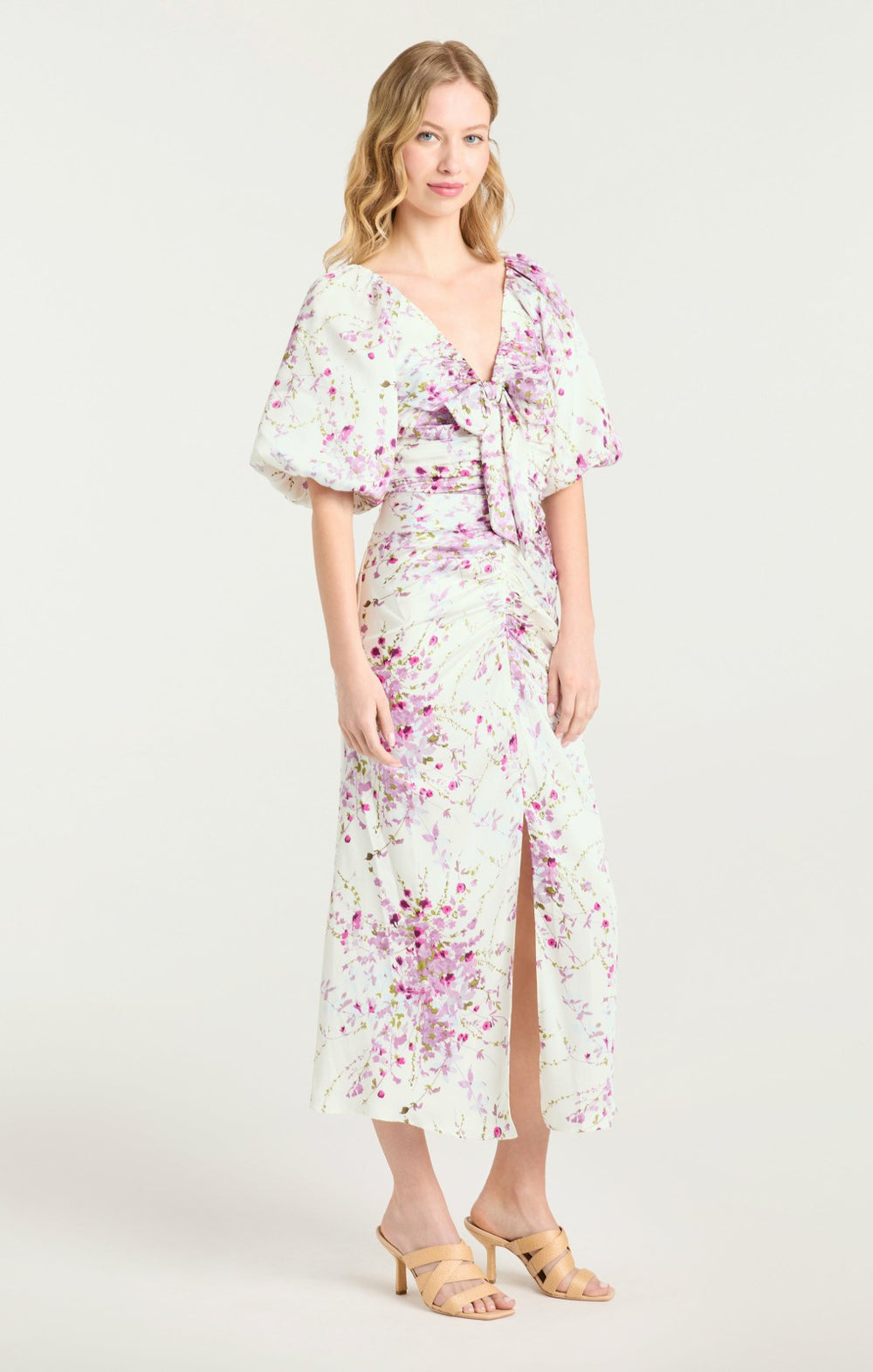 Women Midsummer Bloom Brenton Dress Ivory Multi