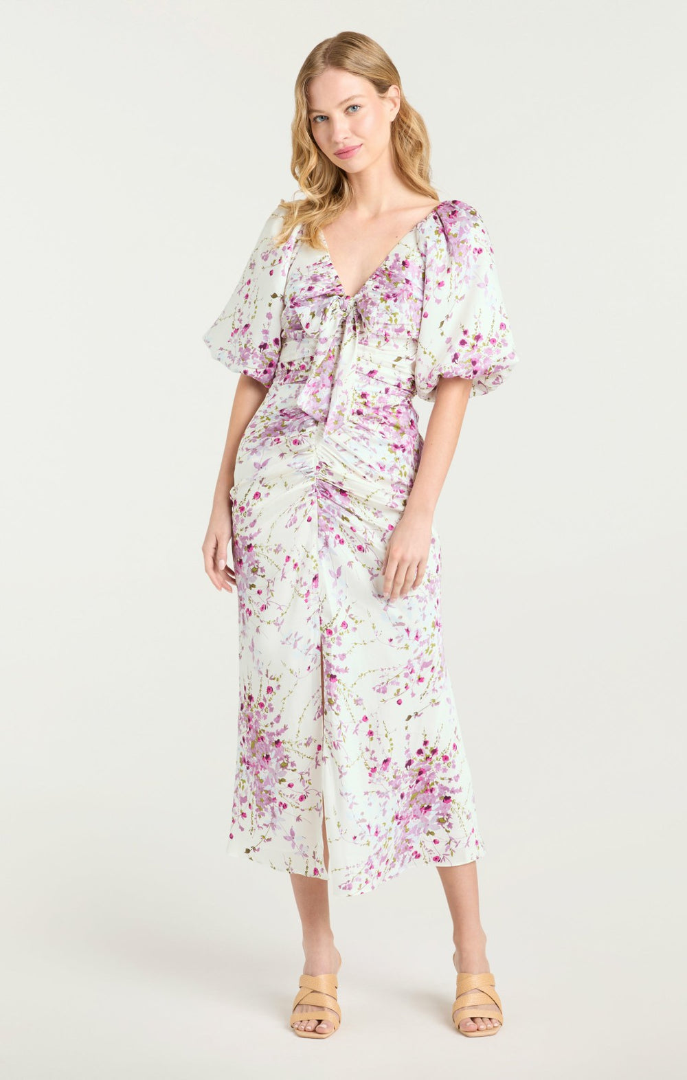 Women Midsummer Bloom Brenton Dress Ivory Multi