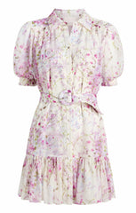 Women Midsummer Bloom Halbini Dress Ivory Multi