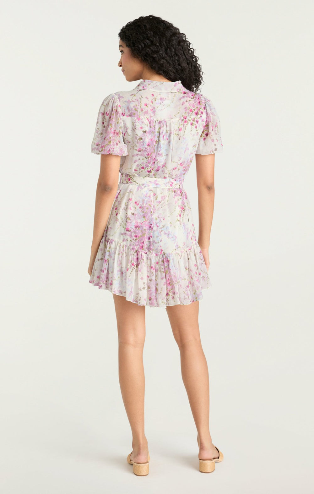 Women Midsummer Bloom Halbini Dress Ivory Multi