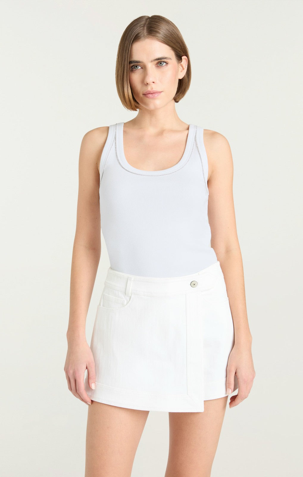 Women Quenta Top White