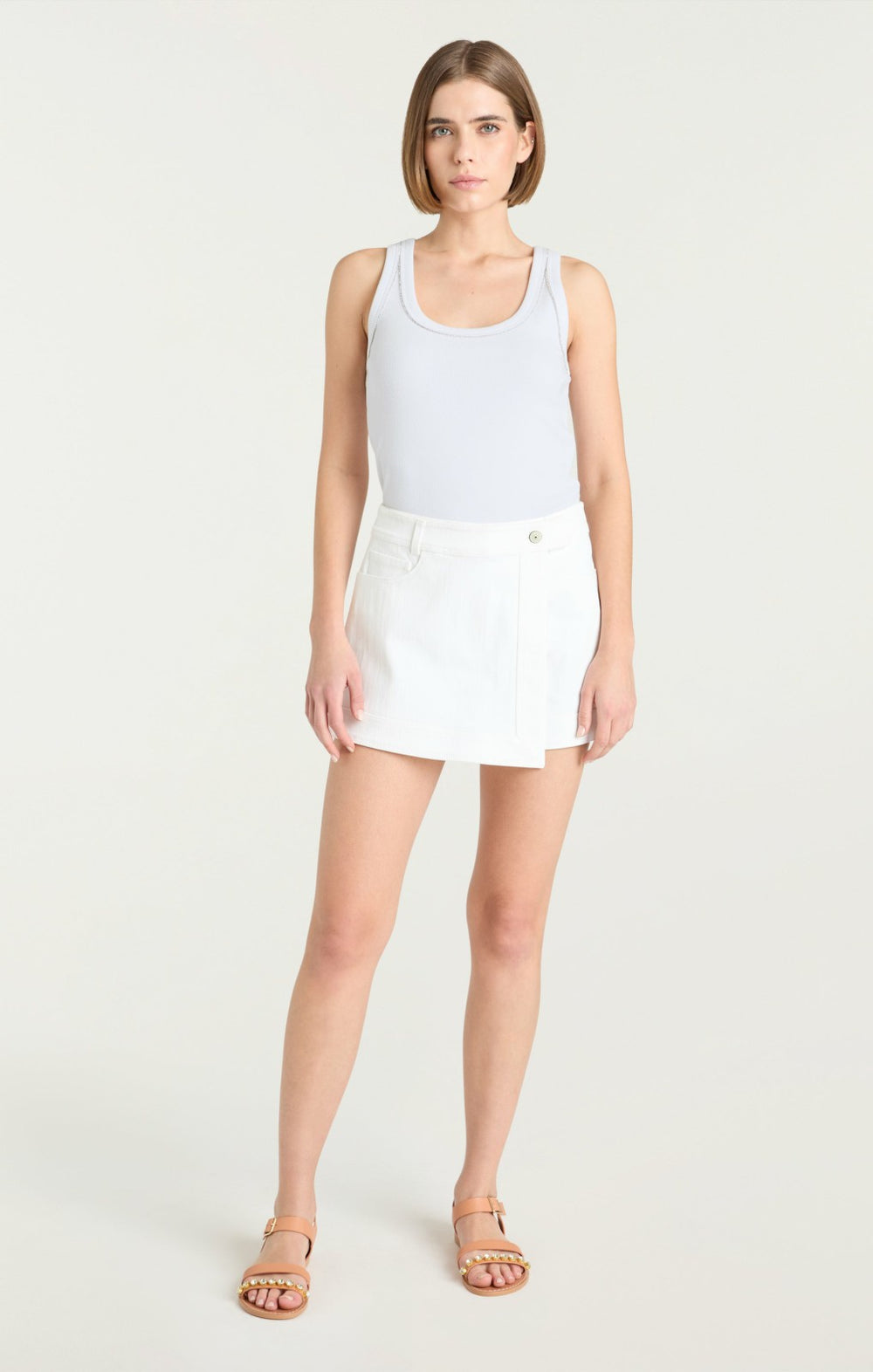 Women Quenta Top White