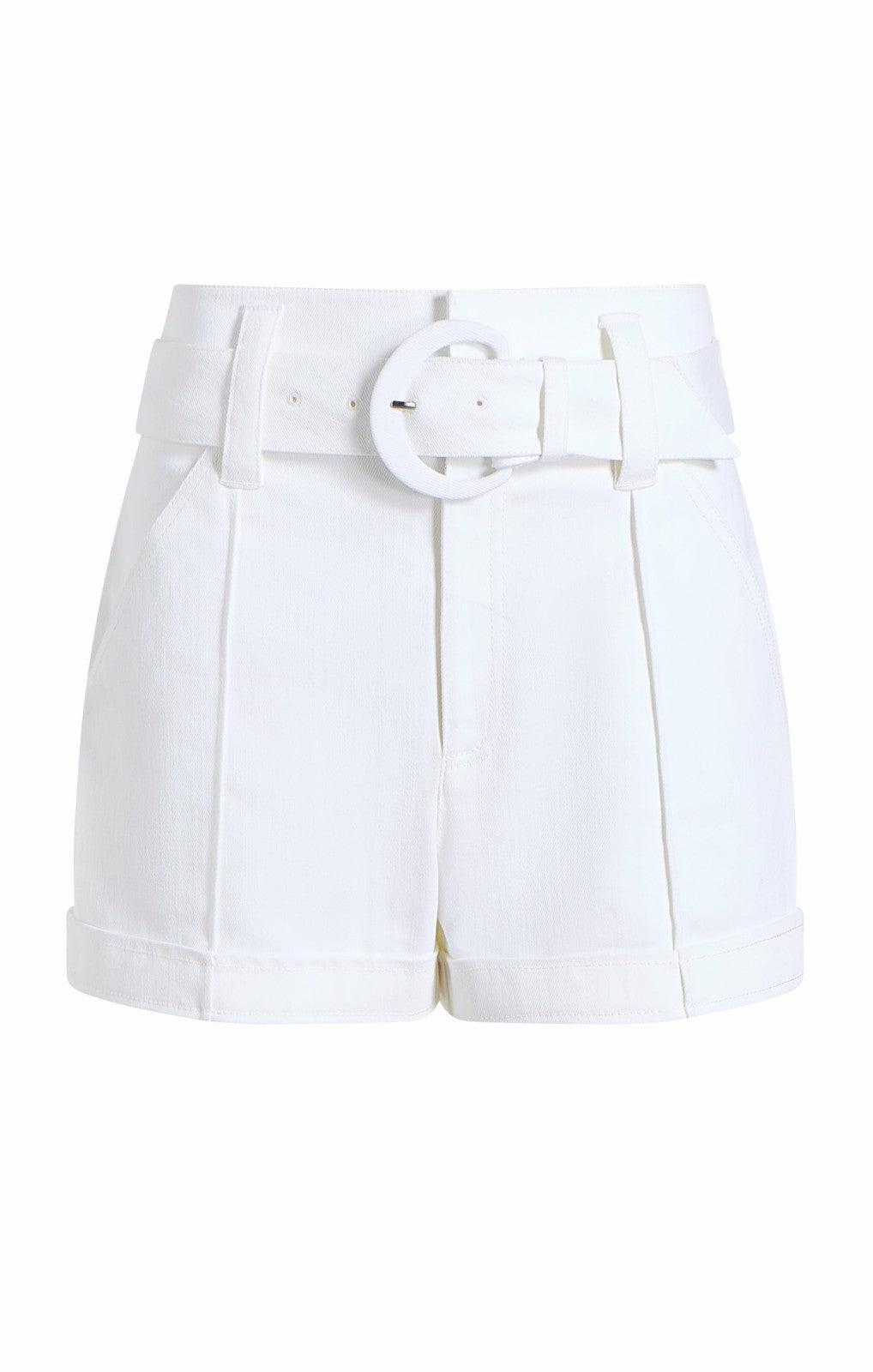 Women Denim Aldi Short White