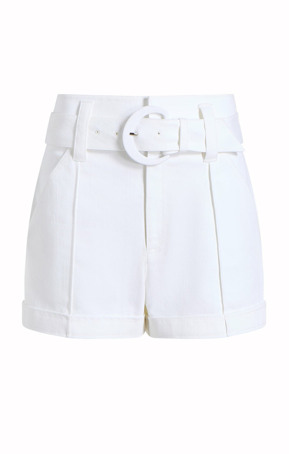 Women Denim Aldi Short White