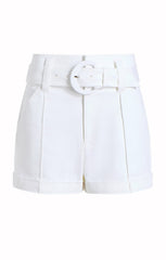 Women Denim Aldi Short White