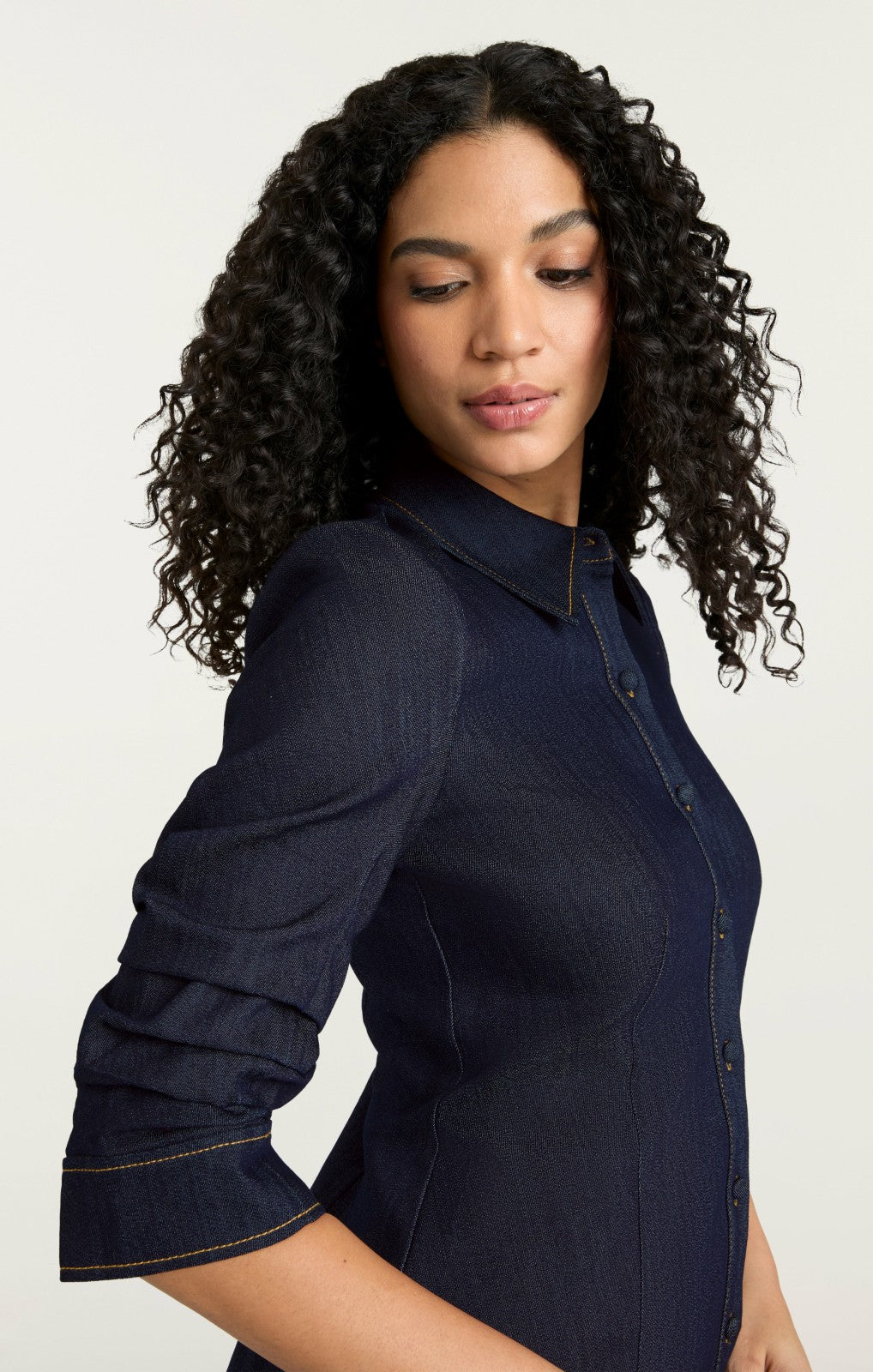Women Indigo Denim Lucilla Dress Indigo